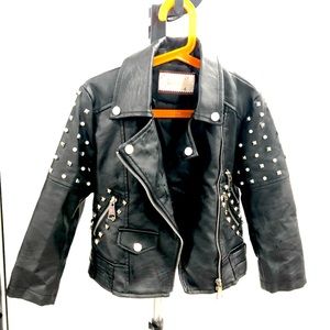 great leather jacket for a girl